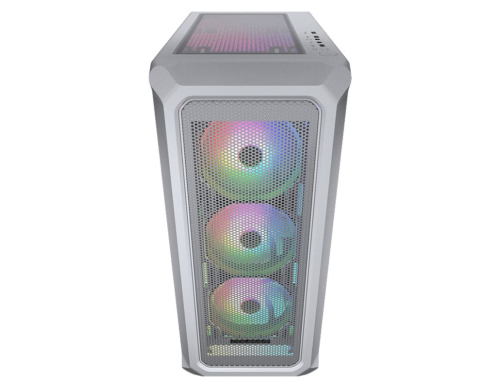 Caja Pc Cougar Archon 2 Mesh Rgb Blanco Torre