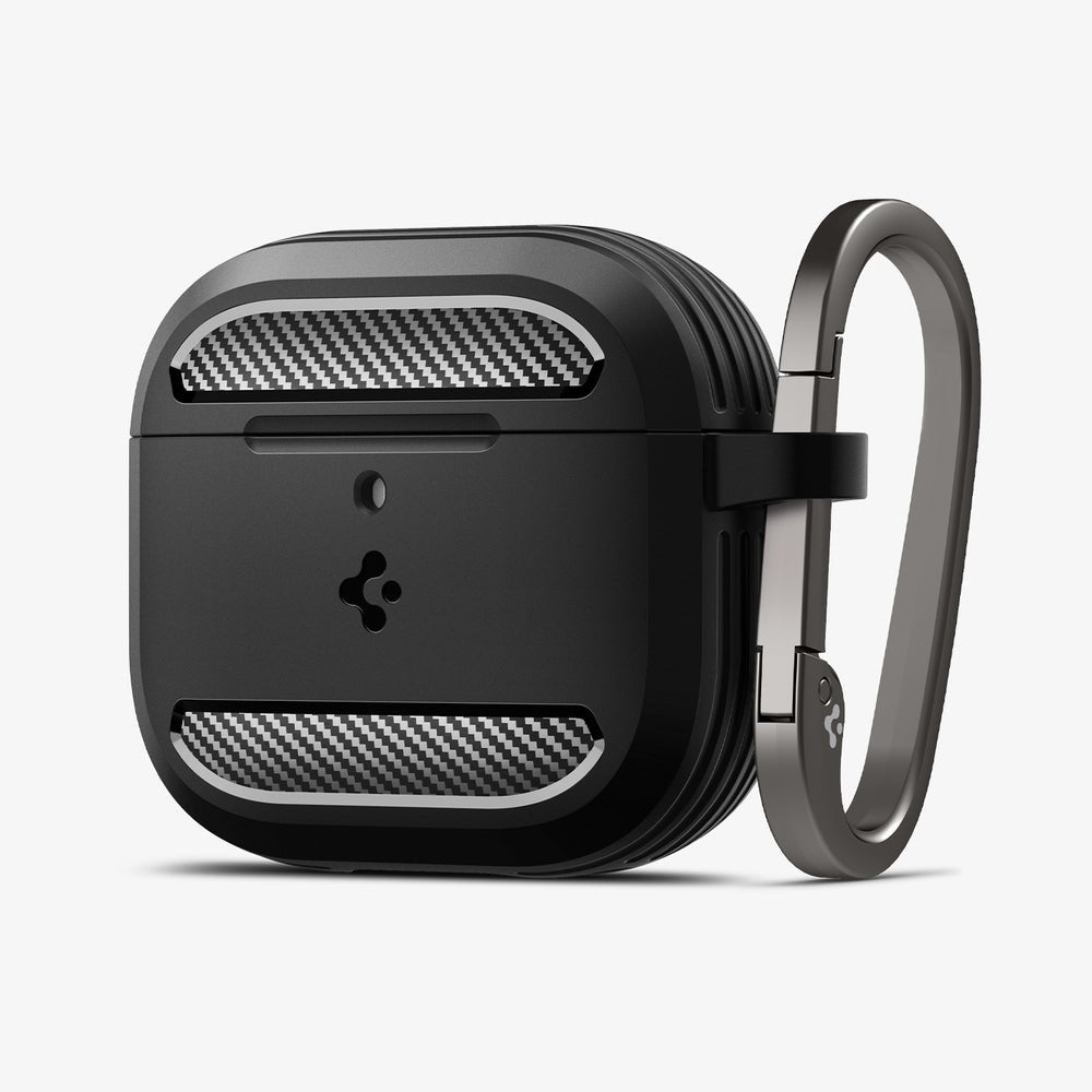 Spigen Rugged Armor Apple Airpods 4 Matte Black