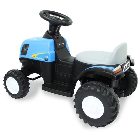 Jamara Ride-On Traktor New Holland Con Anhänger 6v Azul