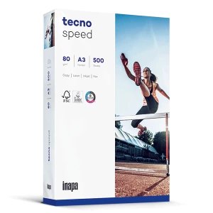 EAN 4011211075561 - inapa-tecno tecno speed papel para impresora de inyección de tinta A3 (297x420 mm) 500 hojas Blanco imagen 1