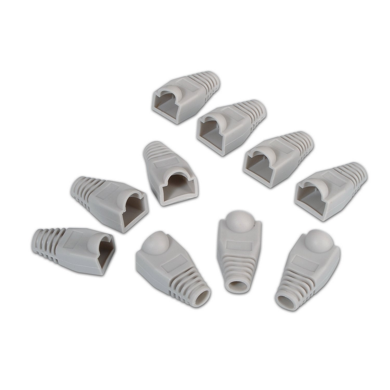 Aisens Bolsa 10 Unidades Funda Protectora Rj45 - Gris A140-0306
