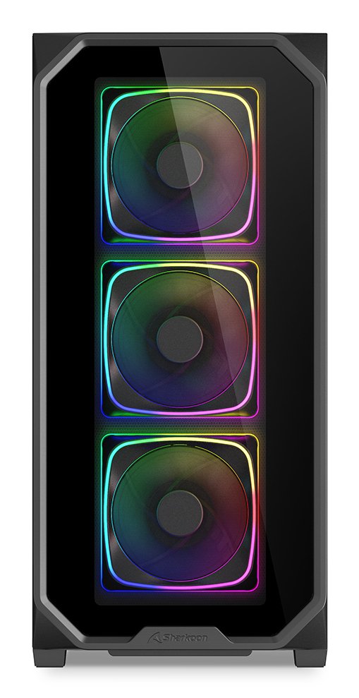 EAN 4044951041831 - Sharkoon AK5G RGB Midi Tower Negro imagen 2