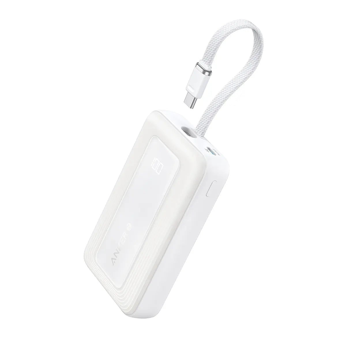 Power Bank Anker Zolo 10000mah Blanco Magsafe 7,5w 30w Usb-C