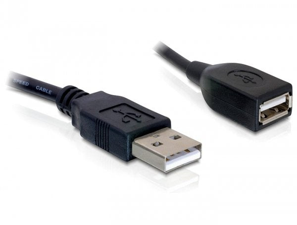 Delock Cable De Extensión Usb 2.0 Aa 15 Cm Macho / Hembra