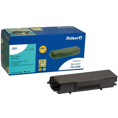 Pelikan Tóner Compatible Para Brother Tn-3280 1255hc Negro Rehilt