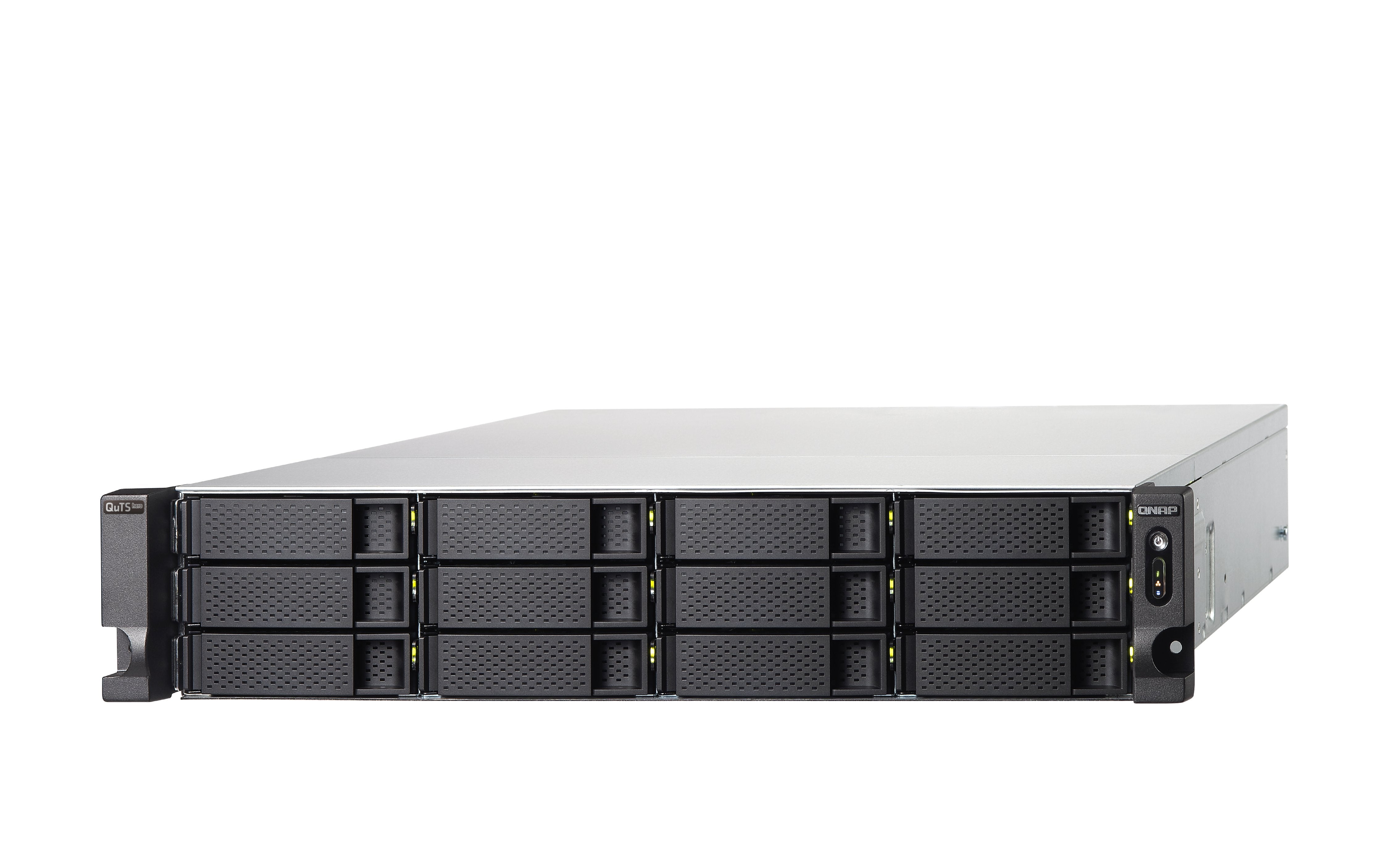 EAN 4711103081242 - QNAP TS-H1886XU-RP-R2 NAS Bastidor (3U) Intel® Xeon® D D-1622 32 GB DDR4 0 TB QuTS hero Negro, Gris imagen 9