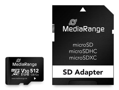EAN 4260664878216 - MediaRange MR947 memoria flash 512 GB MicroSDXC UHS-I Clase 10 imagen 1