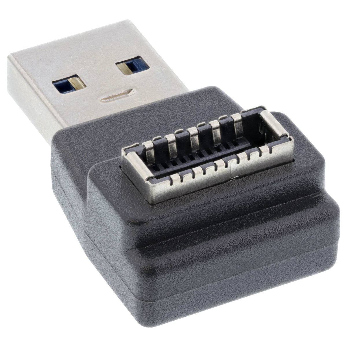 Inline® Usb 3.2 Adapter, Usb-A Macho A Internal Usb-E Front Panel Socket