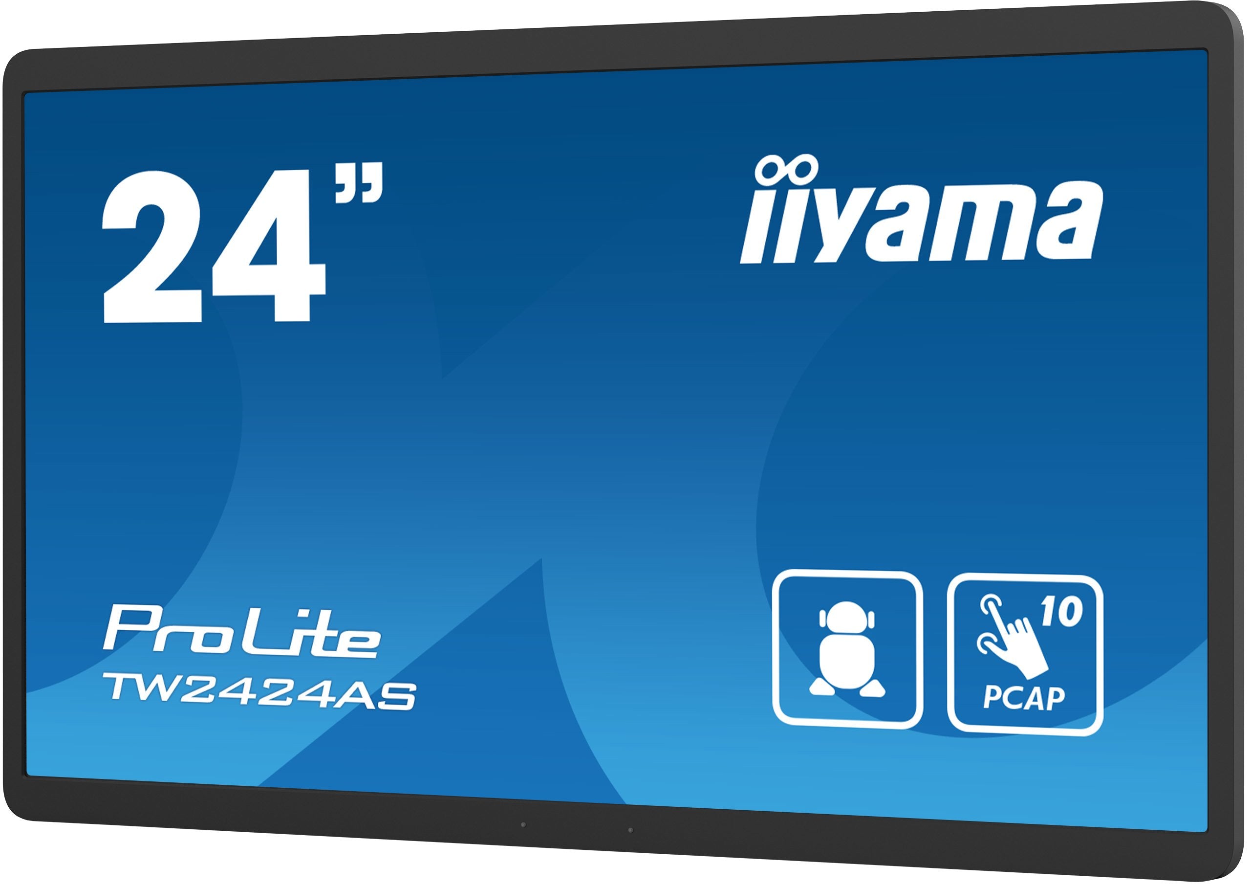 Iiyama Tw2424as 60.5cm Ips Touch 24'' 1920x1080 Micro-Sd 2xusb Negro