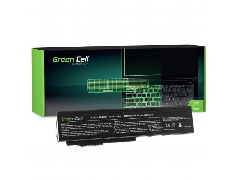 Green Cell Bateria Port. Asus N43 N53 G50 L50 M50 M60 N61vn N61jv N61vg 11.1v 6 Cell