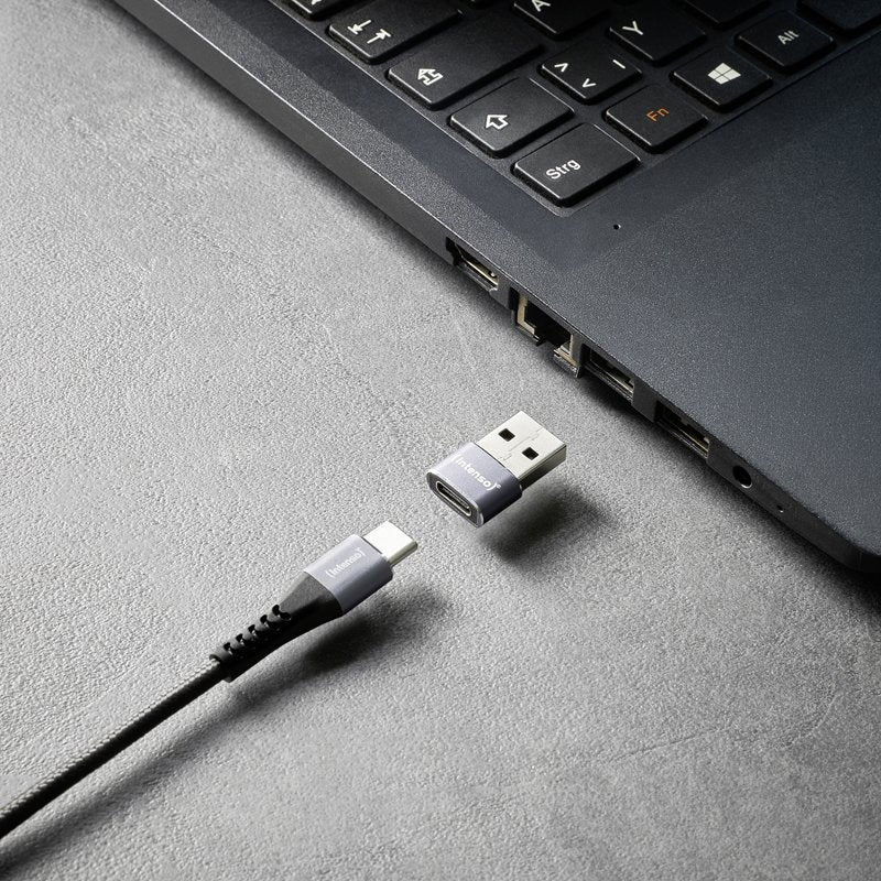 EAN 4034303038152 - Intenso 7600913 cambiador de género para cable Gris imagen 7
