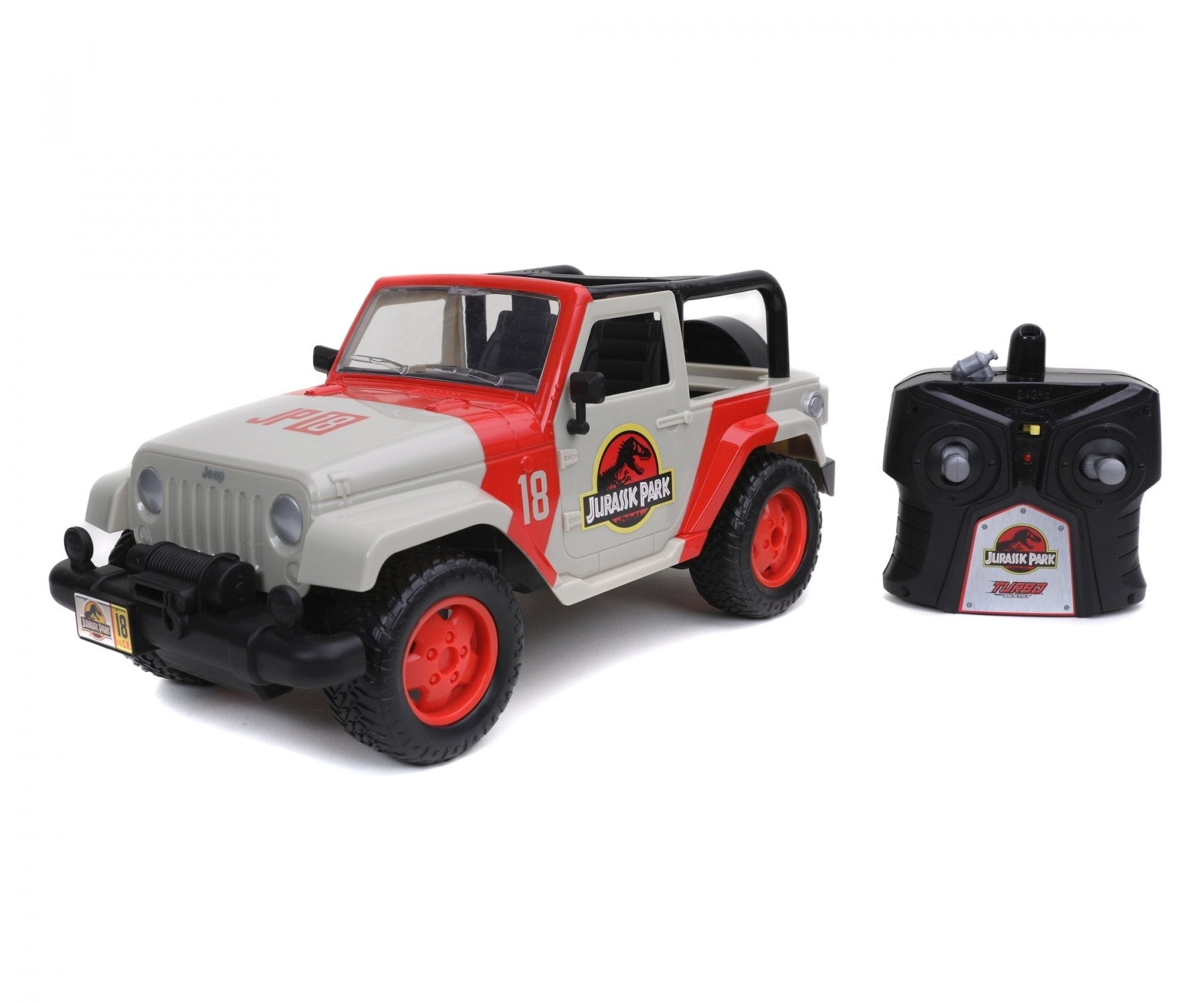 Coche Radio Control Jeep Wrangler Jurassic Park