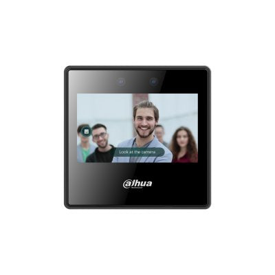 Dahua Technology Dhi-Asa3223a-W Lector De Control De Acceso Face Recognition Terminal Negro