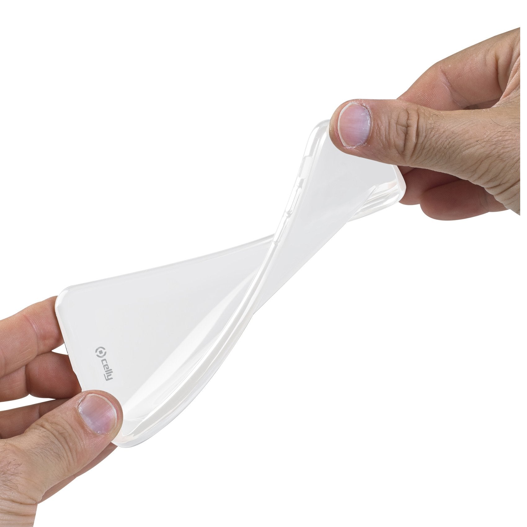 Carcasa Trasera De Celda Gelskin Para Samsung Galaxy A20, Transparente