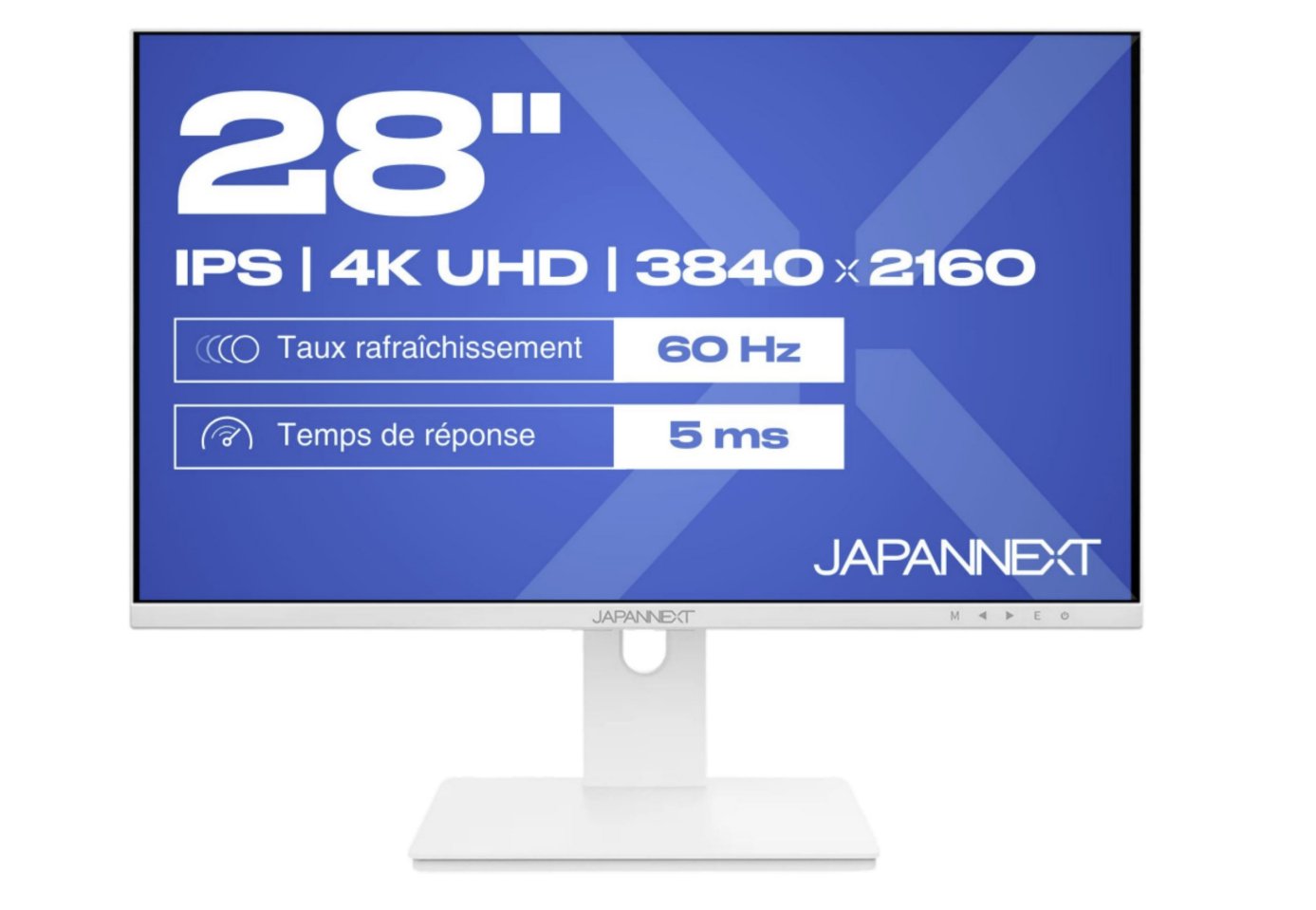 EAN 4589511175859 - JAPANNEXT JN-IPS280UHD60F-PW pantalla para PC 71,1 cm (28") 3840 x 2160 Pixeles 4K Ultra HD LCD Blanco imagen 3