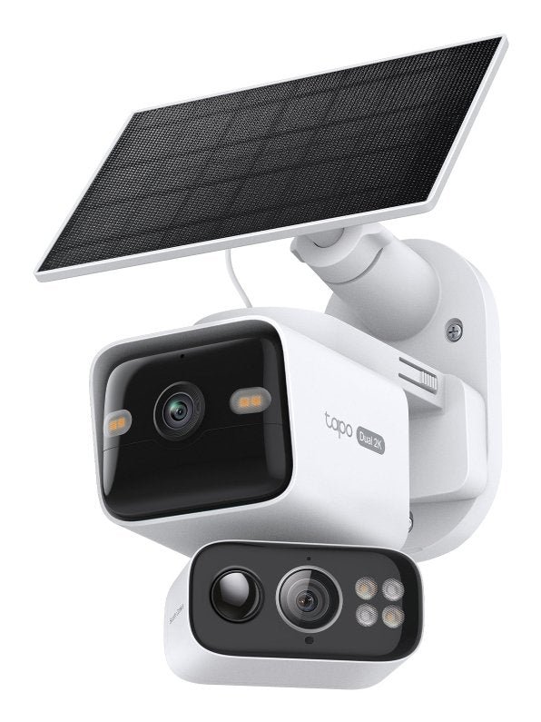 Camara Exterior Ip Wifi Tp-Link Tapo C645d 2k Doble Lente Solar Ip65 V. Nocturna Color 360 Ia
