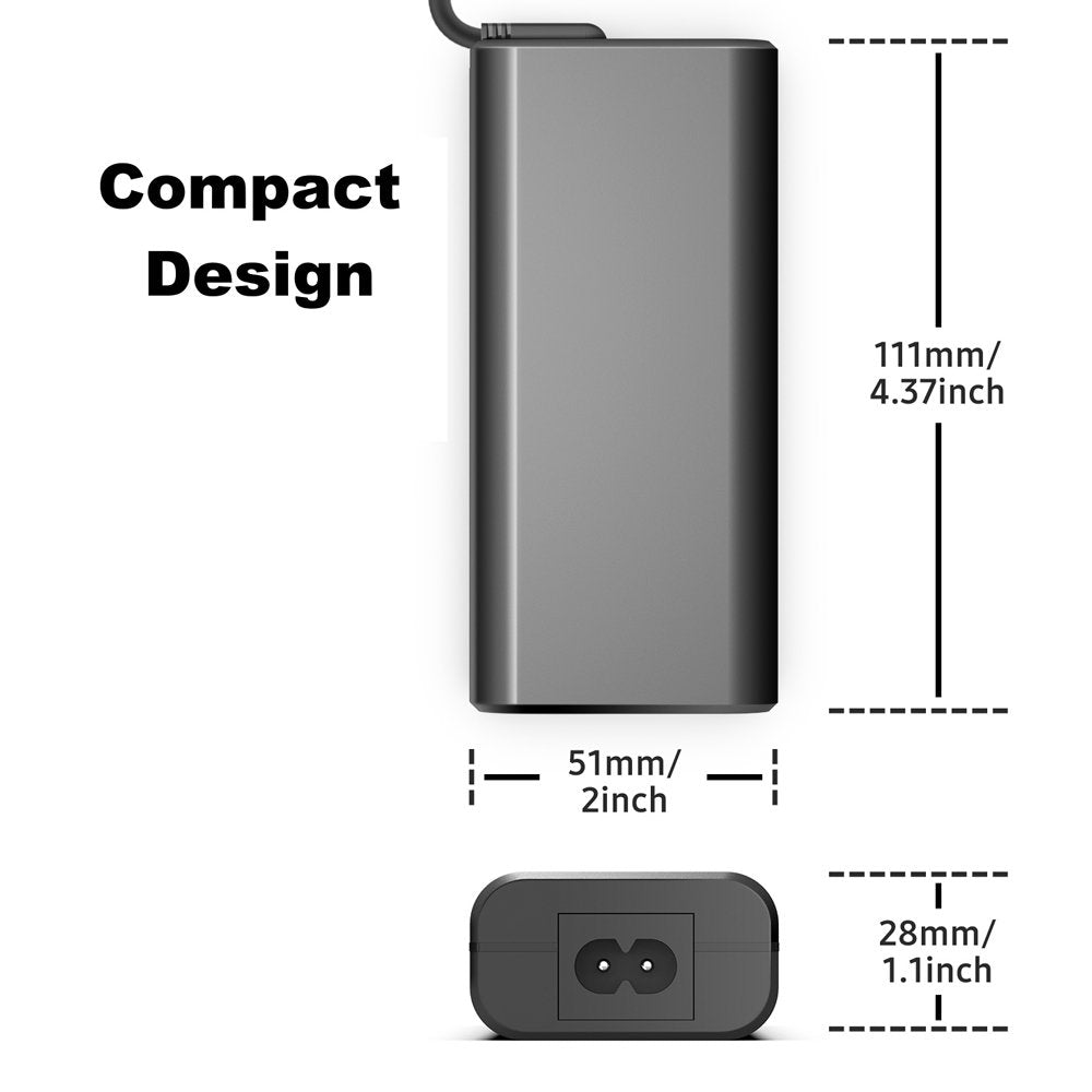 65w Usb-C Ac Adapter With 8 Output Voltages For All Usb-C