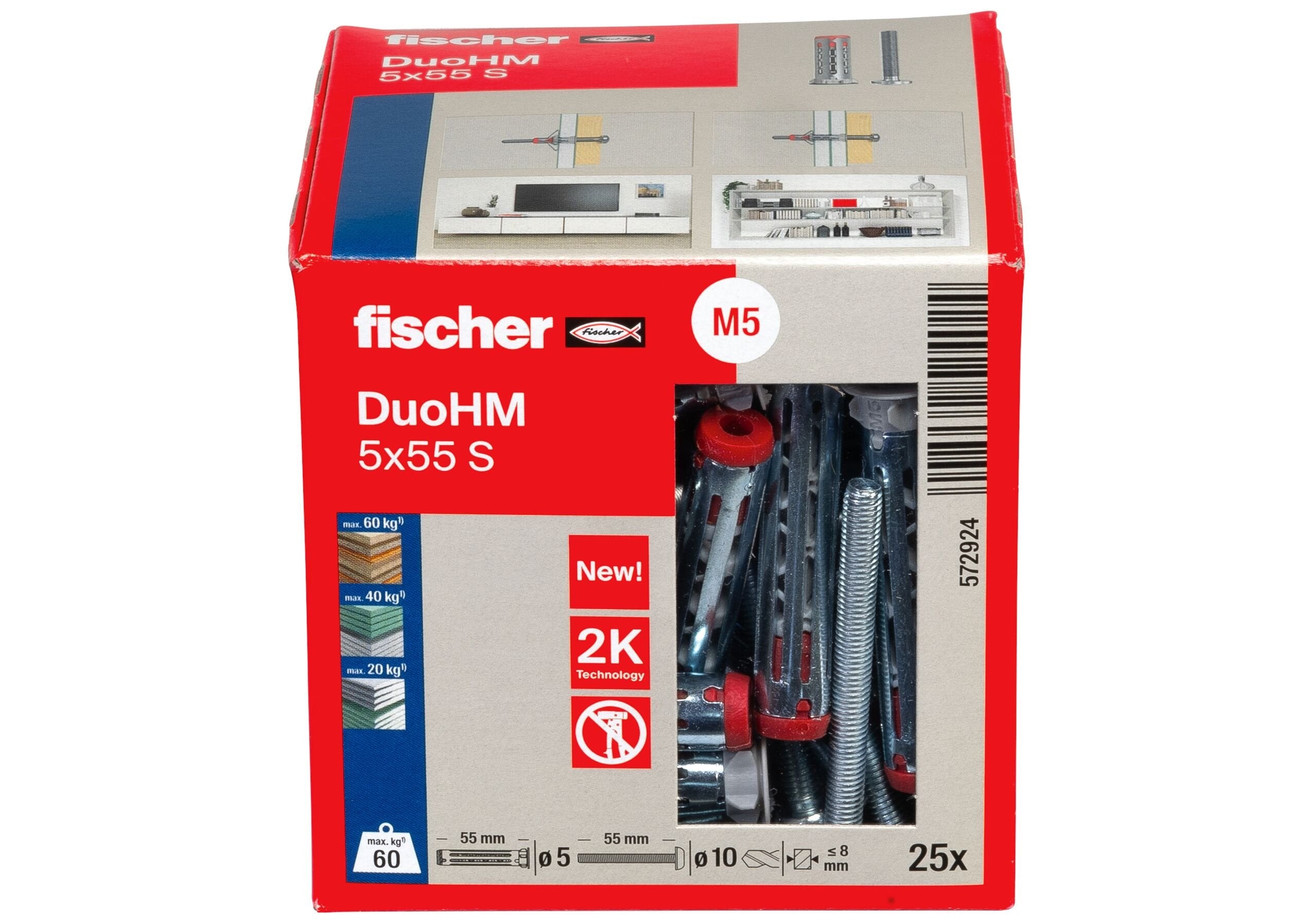 Fischer Duohm 572924, Pasador