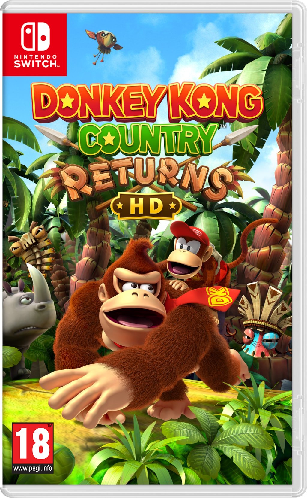 EAN 0045496512699 - Nintendo Donkey Kong Country Returns HD (Switch) Estándar Plurilingüe Nintendo Switch imagen 1