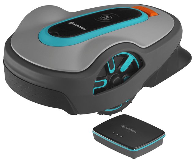 EAN 4078500062428 - Gardena smart SILENO life Robot cortacésped Batería Negro, Azul, Gris imagen 1