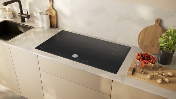 Neff T69ptx4l0 N 90, Placa De Cocción Autónoma Negra, 90 Cm T69ptx4l0