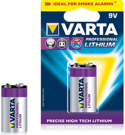 EAN 4008496675265 - Varta Professional Lithium 9V Batería de un solo uso Litio imagen 1