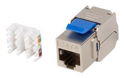 Conector Keystone Lanberg Cat.6a Ftp Rj45 Tolless