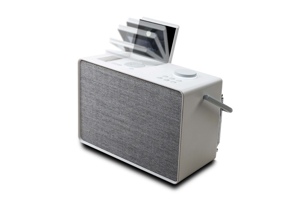 Pure Evoke Play Cotton White / Microcadena 40w Con Altavoces Integrados