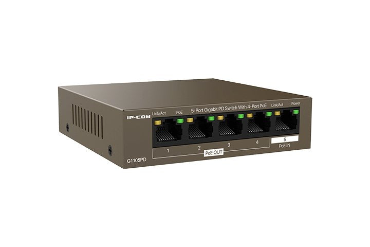 EAN 6932392828440 - IP-COM Networks G1105PD switch No administrado L2 Gigabit Ethernet (10/100/1000) Energía sobre Ethernet ( imagen 3