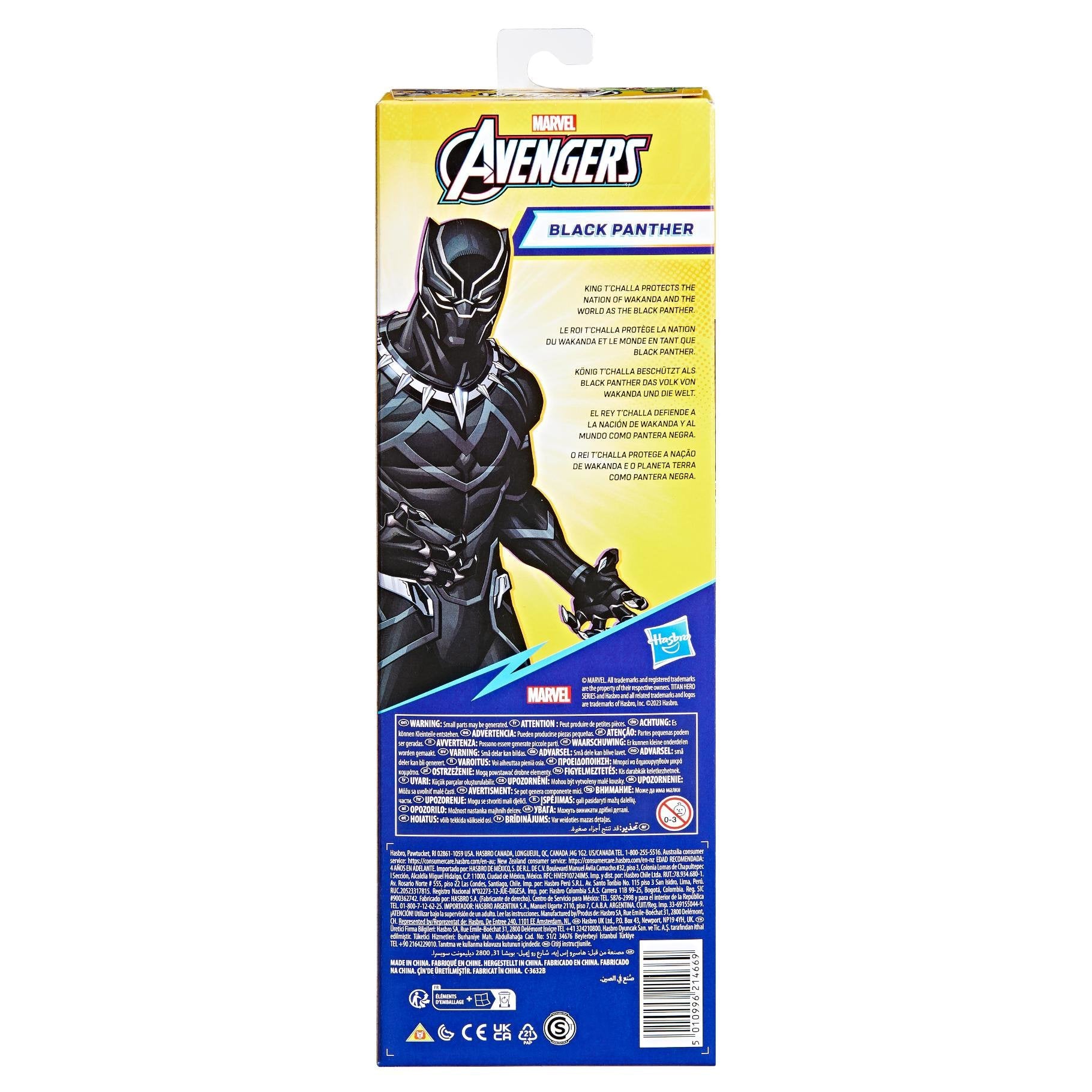 Figura Hasbro Marvel Avengers Titan Hero Series Black Panther