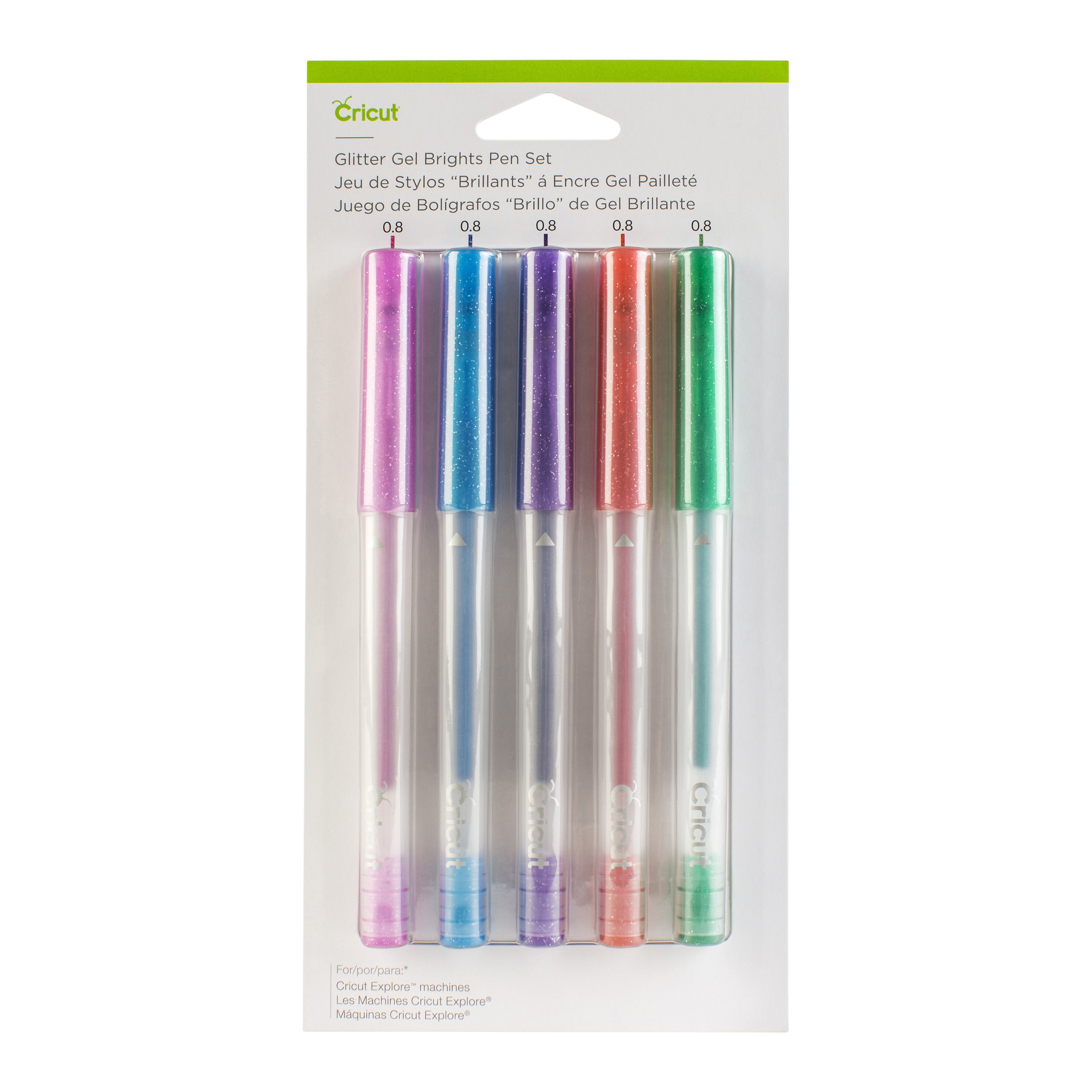 EAN 93573675447 - Cricut Glitter Multicolor 5 pieza(s) imagen 1