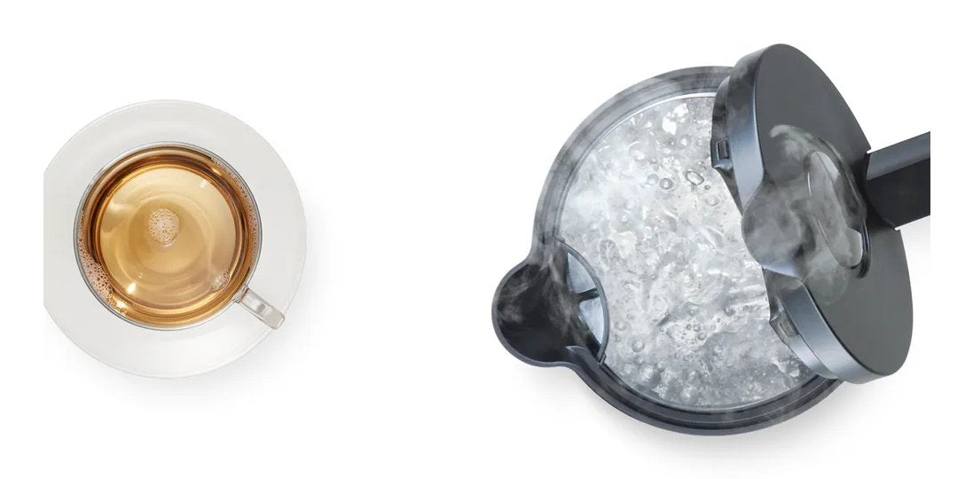 EAN 4242002824628 - Bosch TWK8611P tetera eléctrica 1,5 L 2400 W Antracita, Acero inoxidable, Blanco imagen 2