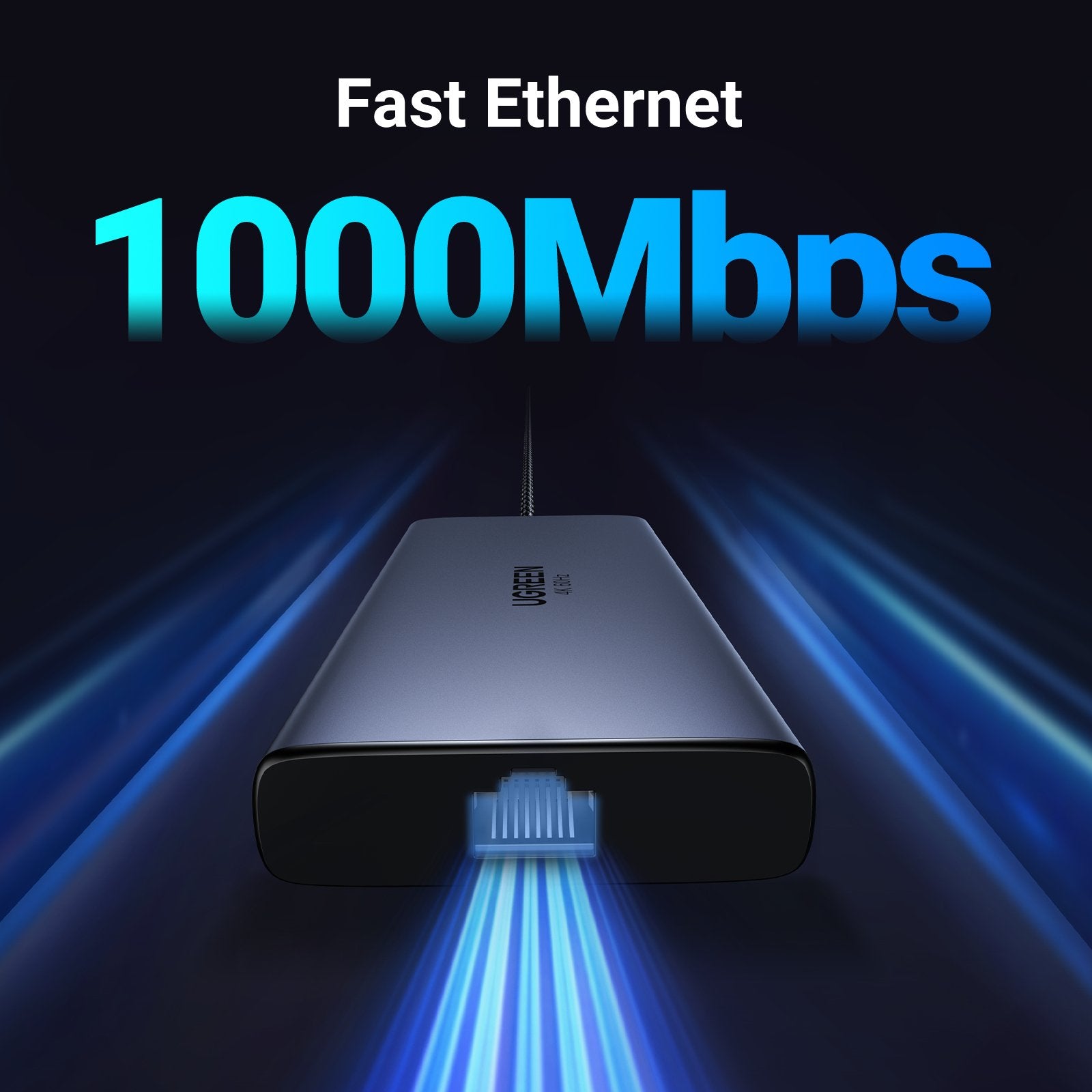 Hub Ugreen 10en1 Usb-C A Hdmi+Usb-C+Usb-A+Rj45