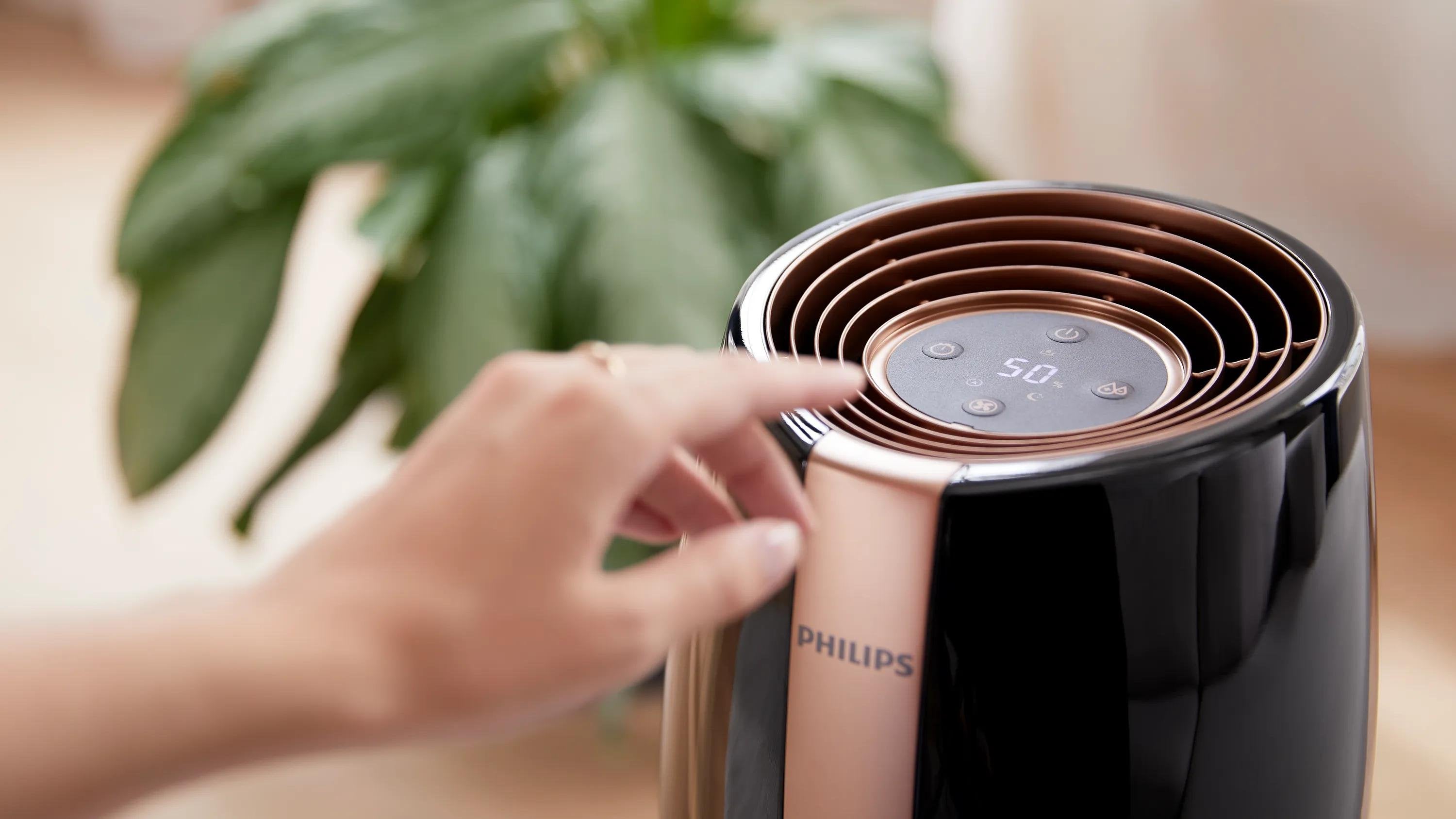 EAN 8710103941996 - Philips 2000 series HU2718/10 humidificador 2 L Negro 17 W imagen 10