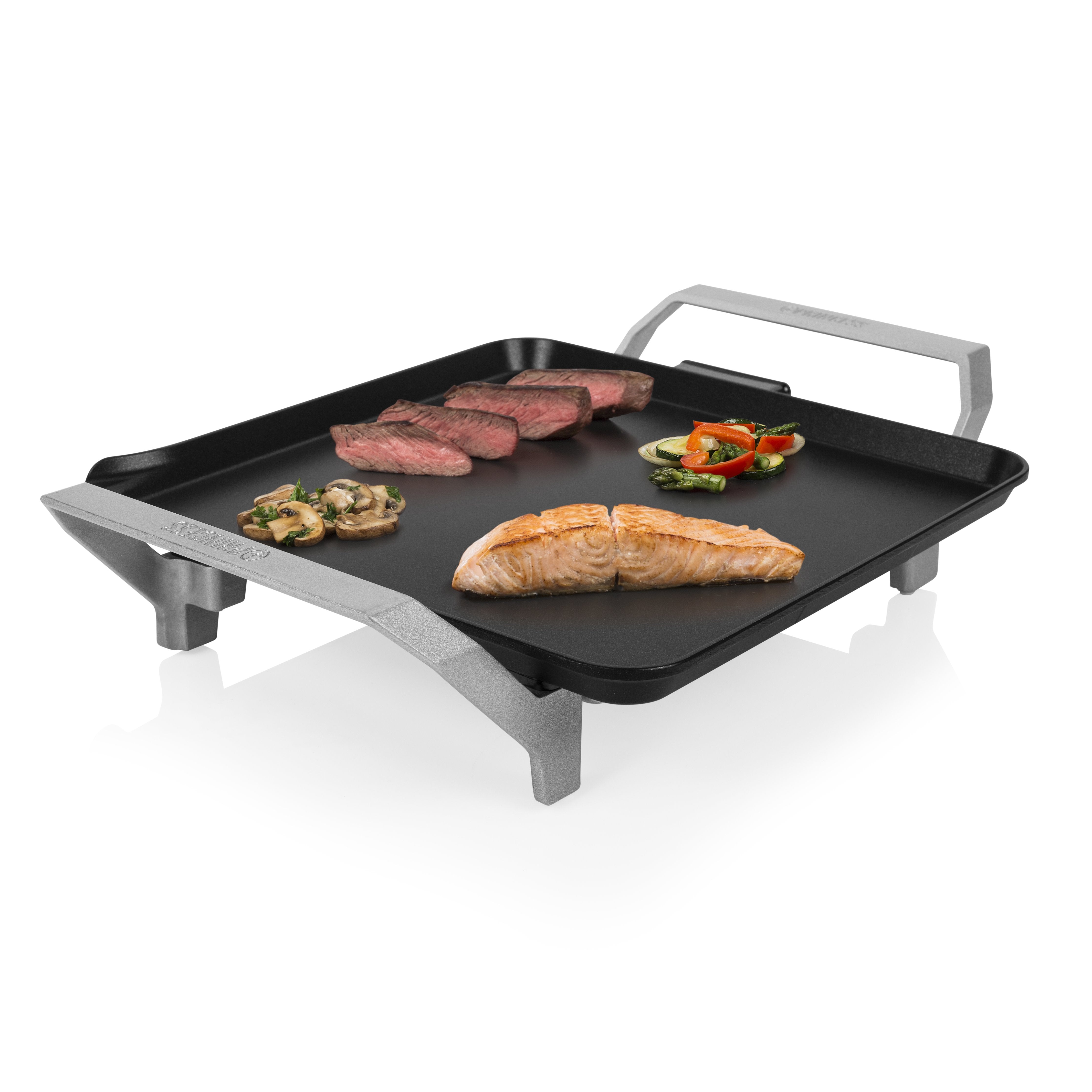 Plancha De Asar Princess Table Chef Premium Compacta 103090 1500w Tamaño 28*28cm
