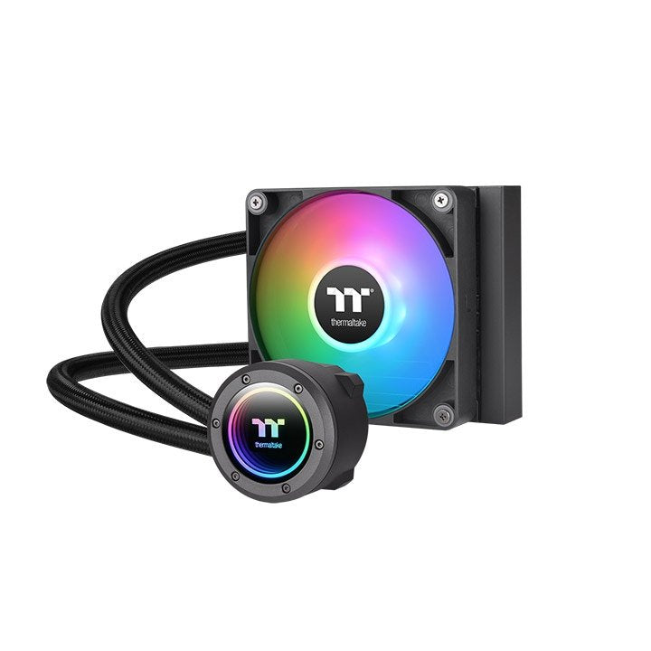 EAN 0841163087893 - Thermaltake TH120 Procesador Sistema de refrigeración líquida todo en uno 12 cm Negro 1 pieza(s) imagen 1