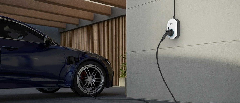 Cargador Go-E Gemini 2.0, 22 Kw 32 A Trifásico, Wallbox Blanco/Negro, Sin Cable, 4g/Lte Ch-05-22-51