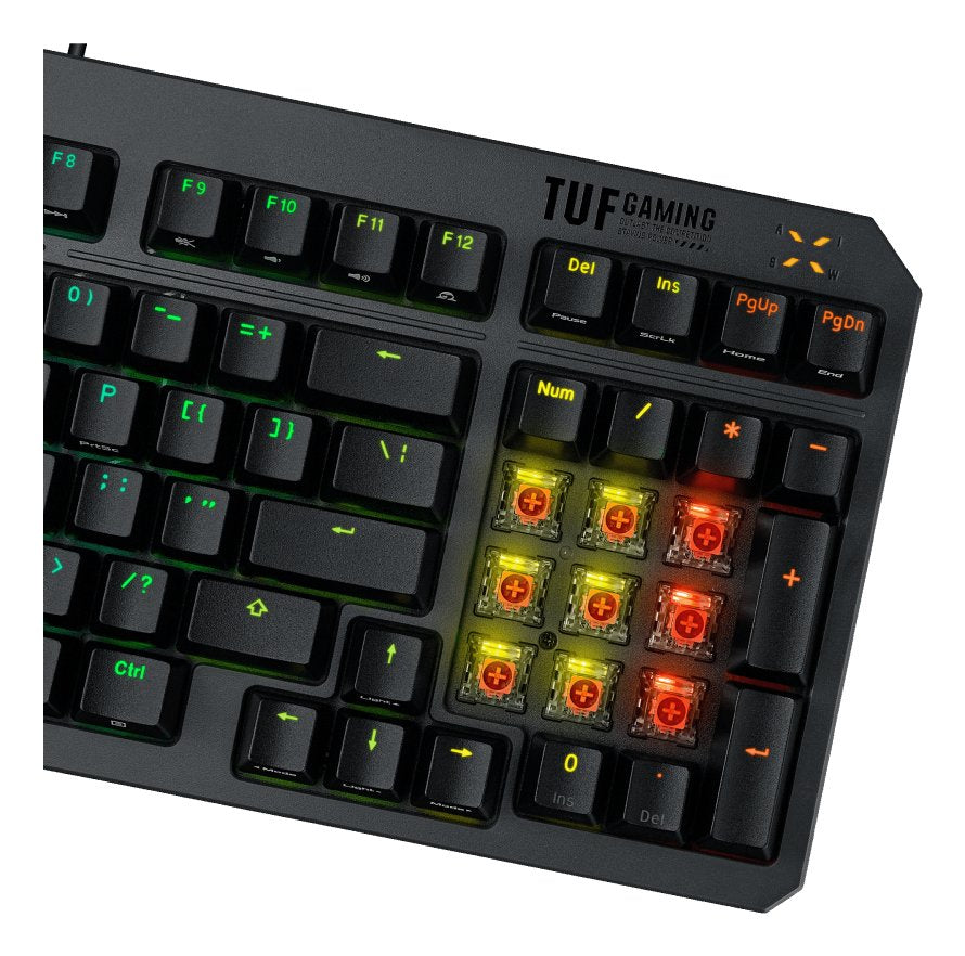 EAN 4711387335949 - ASUS TUF Gaming K3 Gen II teclado Juego USB QWERTY Negro imagen 8