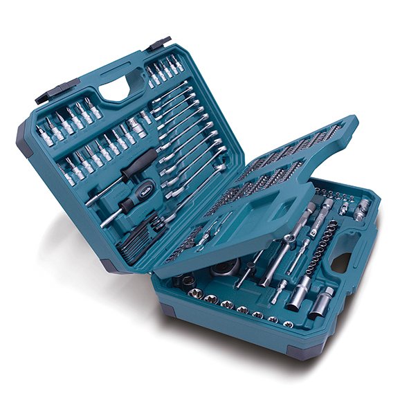 Makita Juego De Herramientas Manuales E-10883, 221 Piezas E-10883