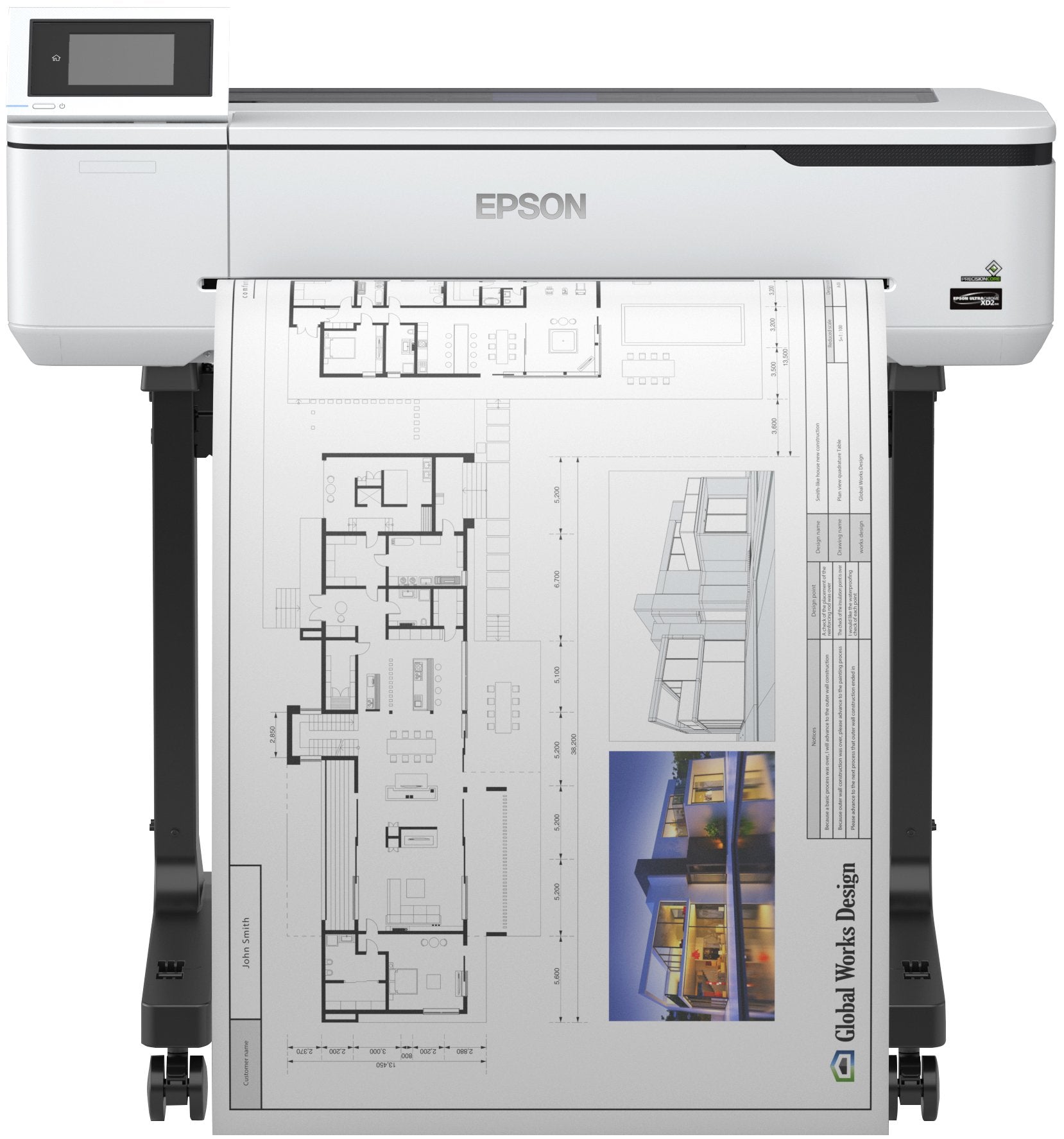 EAN 8715946662442 - Epson SureColor SC-T3100 impresora de gran formato Wifi Inyección de tinta Color 2400 x 1200 DPI A1 (594 imagen 1