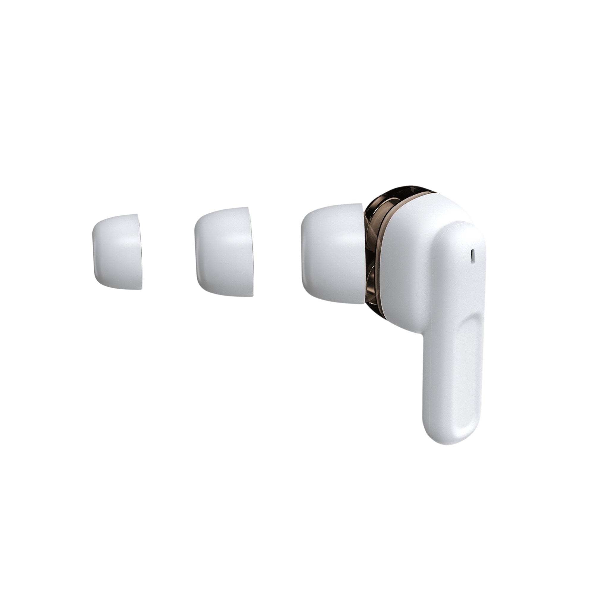 Auriculares Bluetooth Mars Gaming Mhib Con Estuche De Carga Autonomía 4h Blancos