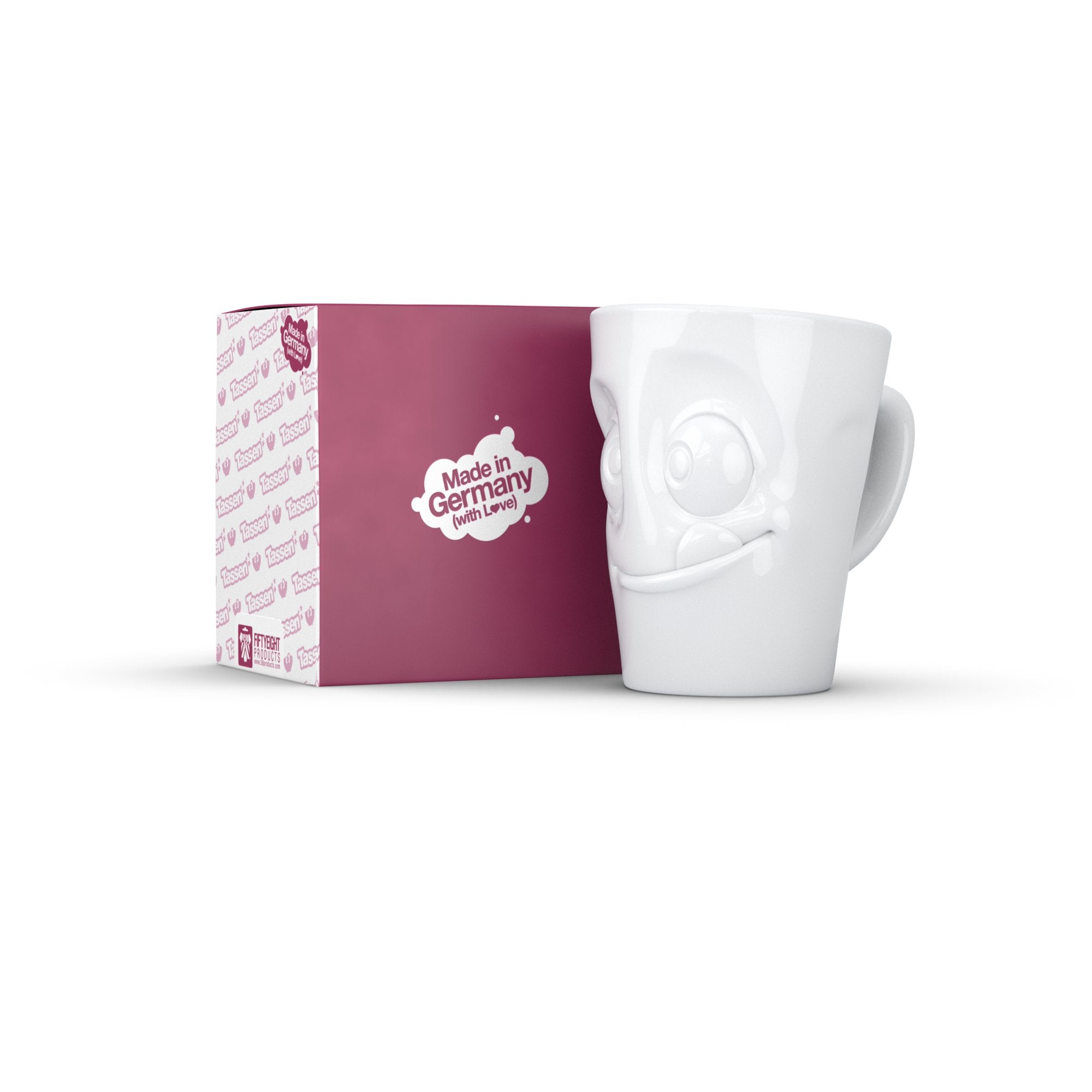 Fiftyeight Henkelbecher 350ml - Lecker Blanco