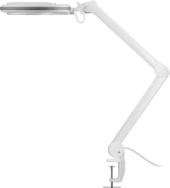 Lámpara De Aumento Con Lupa 8w 650lm 127mm Cristal 60led