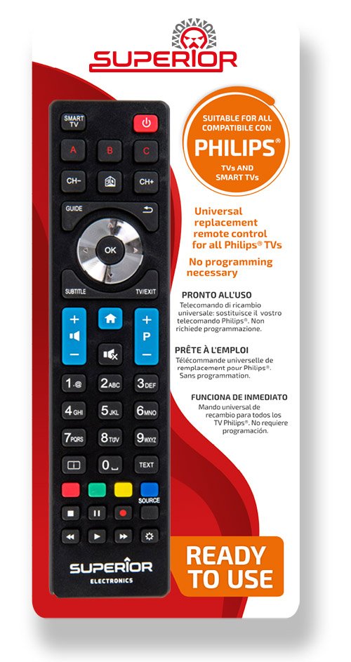 Superior Mando Universal Philips Funcion Smart Tv Sh