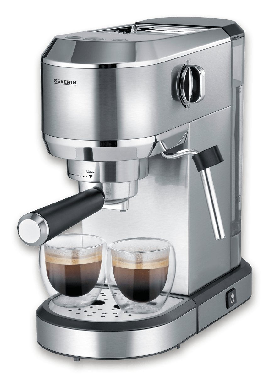 Severin Ka 5997 Newspresa Cafetera Espresso Plata