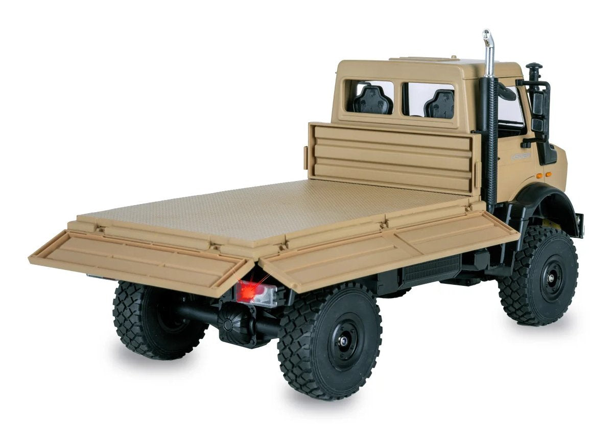 EAN 4042774476182 - Jamara Mercedes-Benz Unimog U5023 modelo controlado por radio Vehículo oruga Motor eléctrico 1:14 imagen 12
