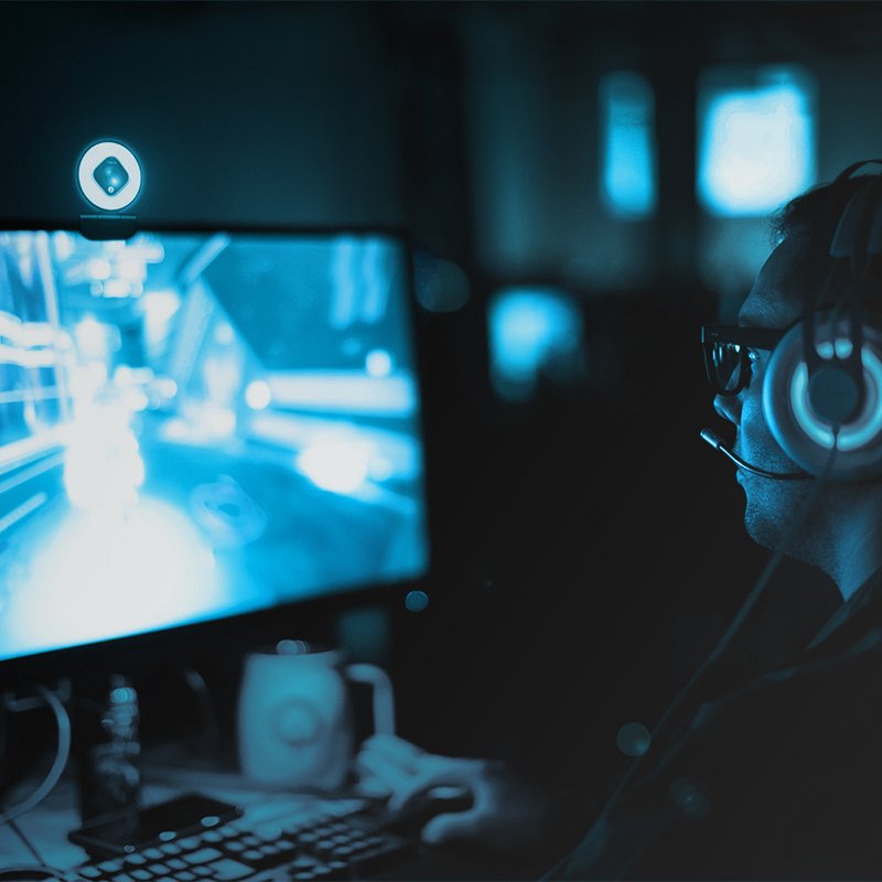 Logilink Ua0384 Cámara Web 2 Mp 1920 X 1080 Pixeles Usb 2.0 Negro, Blanco