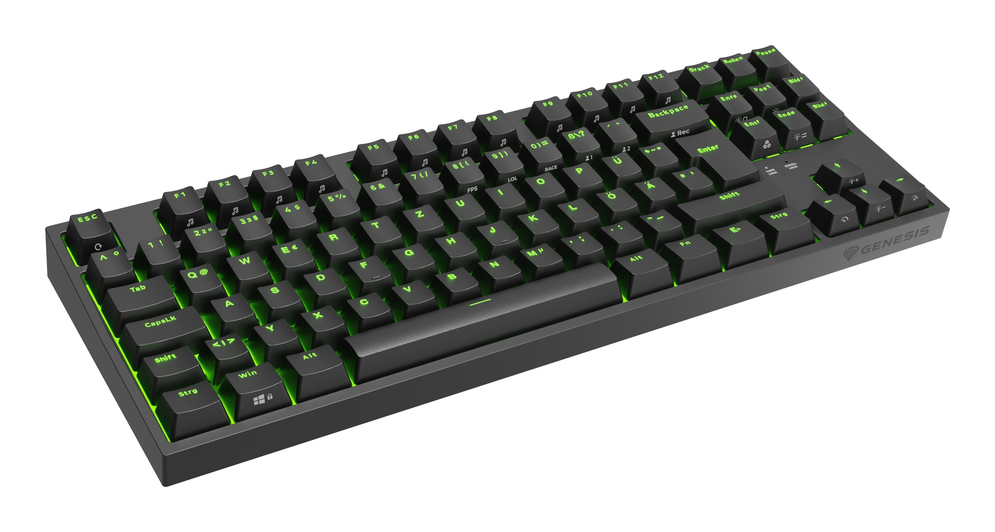 Genesis Gaming Tastatur Thor 404 Tkl Gateron Cablegeb. (De)