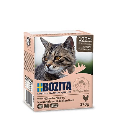 Bozita Trozos De Carne Con Hígado En Gelatina 370g