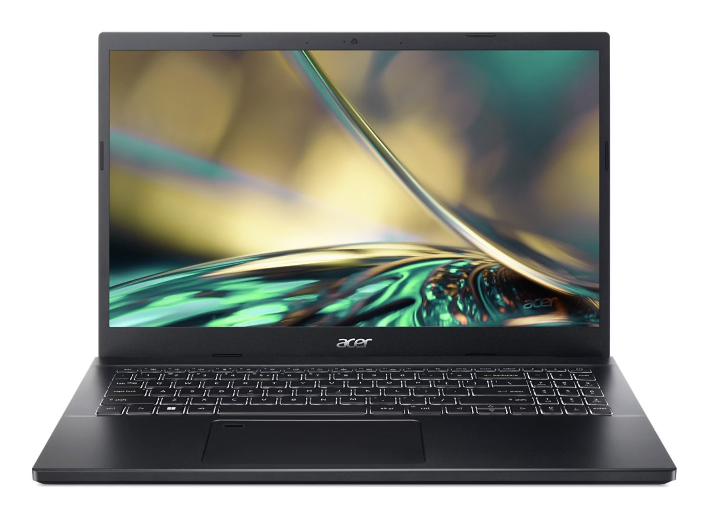 Notebook Gaming Aspire 7 A715-76g-5303 I5-12450h, 15.6 Fhd, 16gb, 512gb Ssd, Geforce Rtx 3050 4gb, Noos, Negro